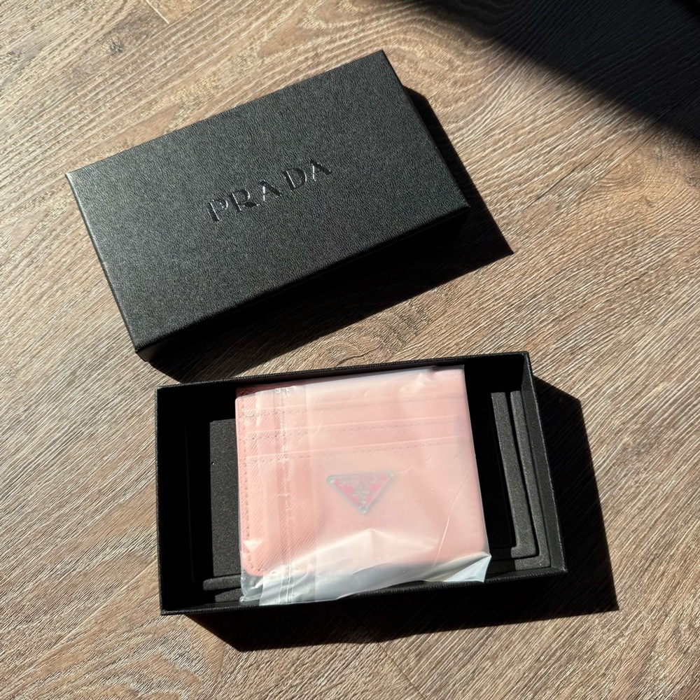Prada Blush Pink Card Holder - Picture 7 of 9